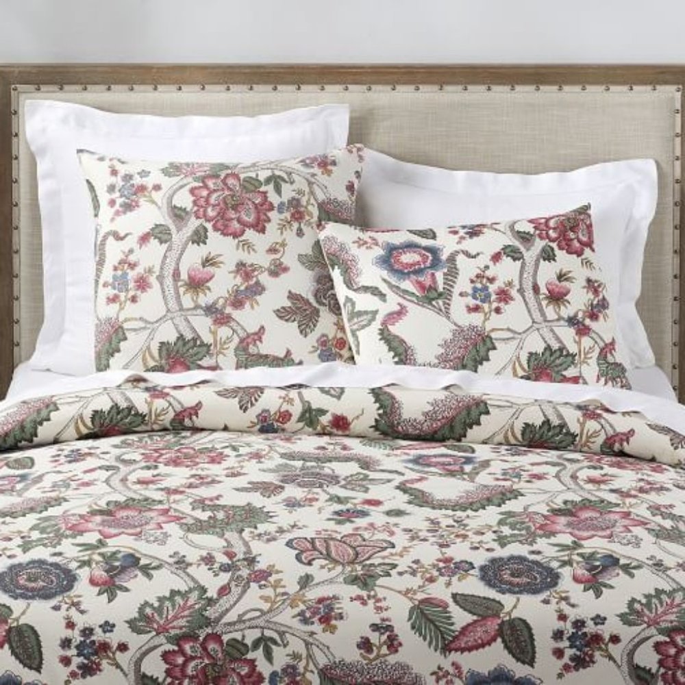 Pottery Barn Resi Palampore Queen Duvet/Shams